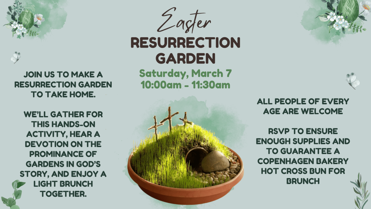 Easter Resurrection Garden